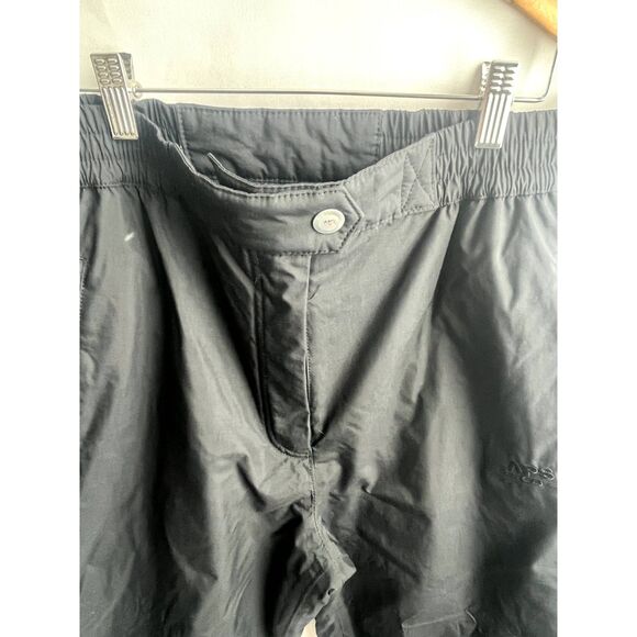 APS CB Sports CelTech Snow Pants Skiing Snowboard 12 Womens Nylon Pockets Black - Picture 2 of 12